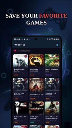 Скриншот 6 — PSP Games Library Pro