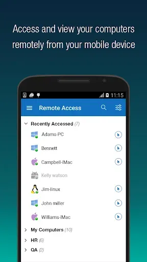 Скриншот 1 — RemotePC Viewer