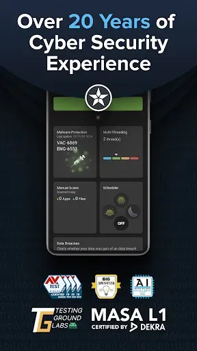 Скриншот 2 — Antivirus AI - Антивирус