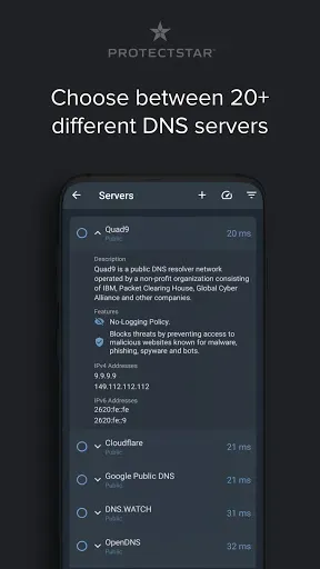 Скриншот 4 — DNS Changer – быстрый DNS