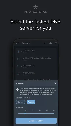 Скриншот 5 — DNS Changer – быстрый DNS