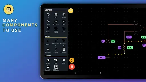 Скриншот 8 — PROTO - симулятор схем