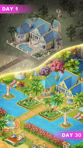 Скриншот 2 — Vacation Home - Merge & Design