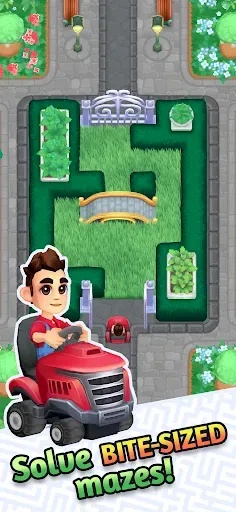 Скриншот 1 — Mowing Mazes