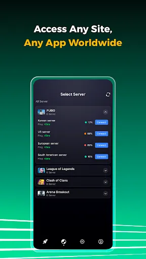Скриншот 5 — BOOST VPN—Быстрый и Безопасный
