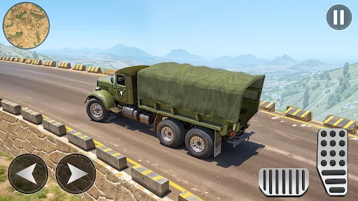 Скриншот 6 — Army Cargo Truck Driving Games