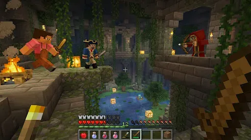 Скриншот 2 — Minicraft: Craftarena Block 3D