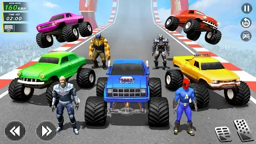 Скриншот 3 — Игры про монстр-траки 3D