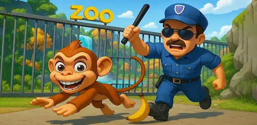 Скриншот 2 — I Am Zoo Monkey Life Simulator