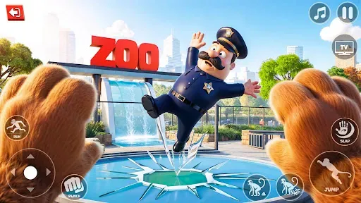 Скриншот 3 — I Am Zoo Monkey Life Simulator