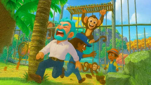 Скриншот 6 — I Am Zoo Monkey Life Simulator