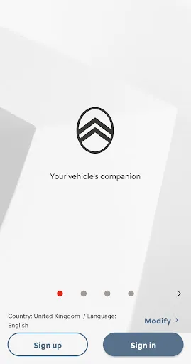 Скриншот 1 — MyCitroën