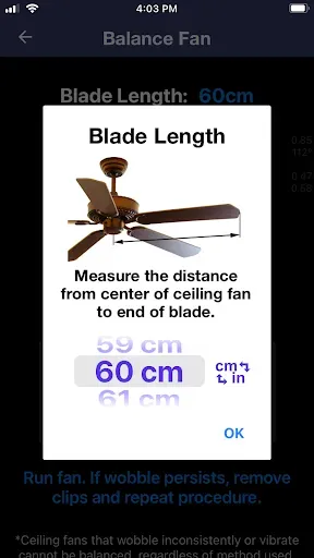Скриншот 7 — Ceiling Fan Balancer