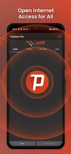 Скриншот 1 — Psiphon VPN: Свобода онлайн