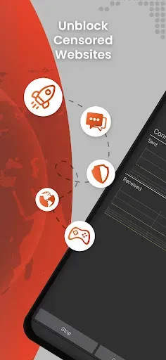 Скриншот 2 — Psiphon VPN: Свобода онлайн