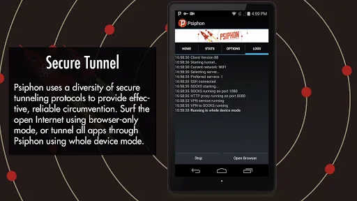 Скриншот 5 — Psiphon