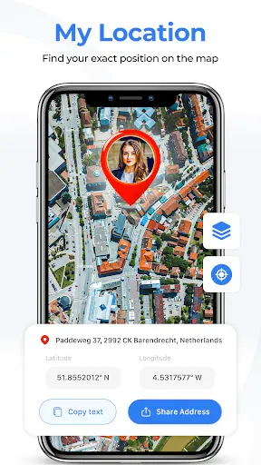 Скриншот 1 — GPS Navigation: Maps Direction