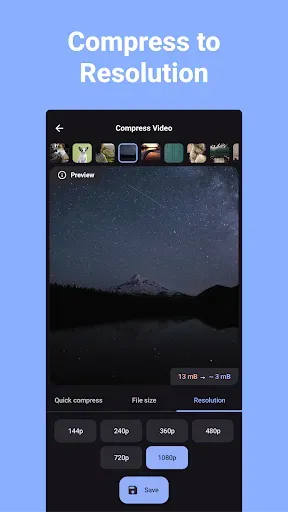 Скриншот 3 — Сжатие Видео