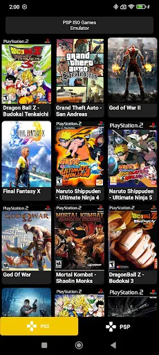 Скриншот 2 — PSP ISO Games Emulator