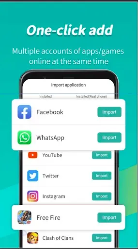Скриншот 2 — Virtual Android -Android Clone