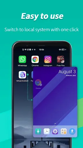 Скриншот 3 — Virtual Android -Android Clone