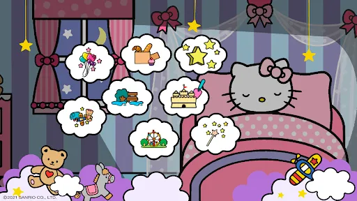 Скриншот 8 — Hello Kitty: Спокойной ночи