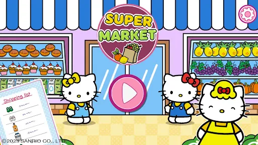 Скриншот 1 — Hello Kitty: Игра Супермаркет