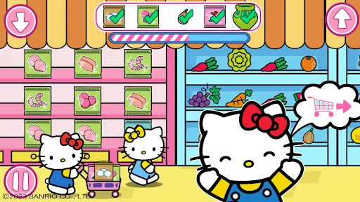 Скриншот 2 — Hello Kitty: Игра Супермаркет