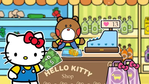 Скриншот 3 — Hello Kitty: Игра Супермаркет