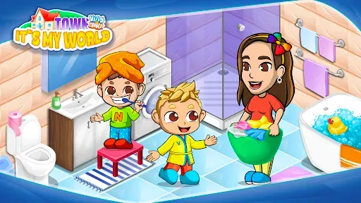 Скриншот 1 — Vlad&Niki Town. It's my World