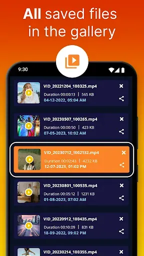 Скриншот 4 — Auto Background Video Recorder