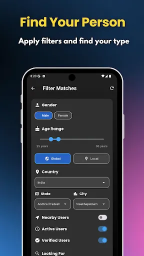 Скриншот 3 — MistMatch - Dating & Friends