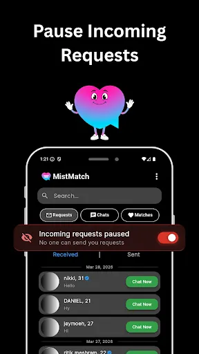 Скриншот 5 — MistMatch - Dating & Friends