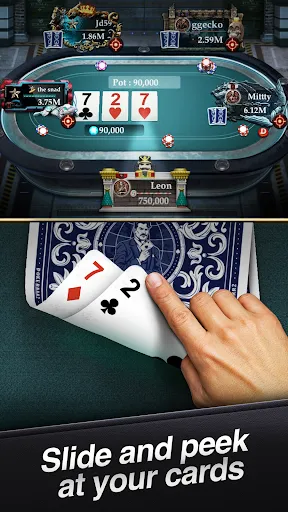 Скриншот 3 — Pokerrrr 2: Texas Holdem Poker