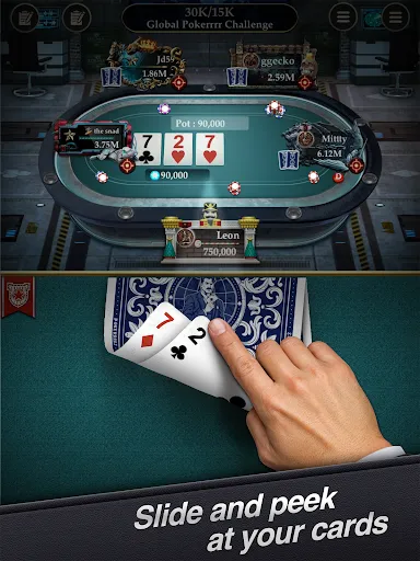 Скриншот 8 — Pokerrrr 2: Texas Holdem Poker