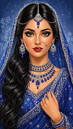 Скриншот 1 — Bridal Dress up Wedding Makeup