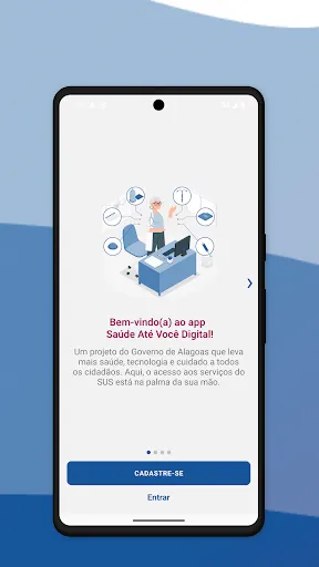 Скриншот 1 — Saúde Até Você Digital