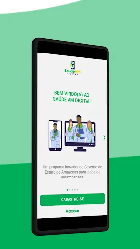 Скриншот 2 — Saúde AM Digital