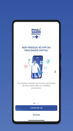 Скриншот 1 — Piauí Saúde Digital