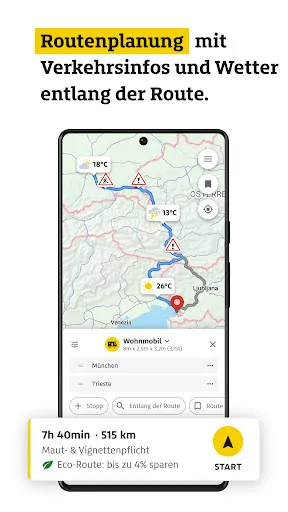 Скриншот 5 — ADAC Drive: Tanken Laden Route