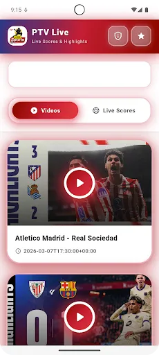 Скриншот 1 — PTV Live Sports Cricket TV