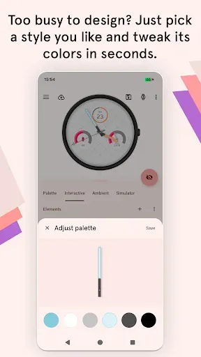 Скриншот 5 — Циферблаты Pujie — Wear OS 6