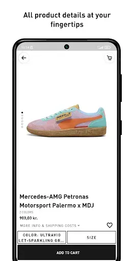 Скриншот 3 — PUMA | Shop Clothes & Trainers
