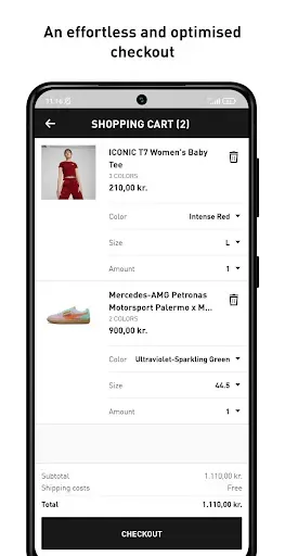 Скриншот 5 — PUMA | Shop Clothes & Trainers