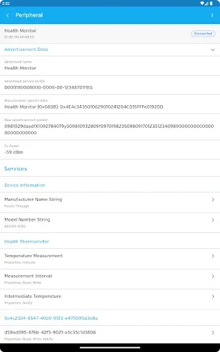 Скриншот 6 — LightBlue® — Bluetooth LE