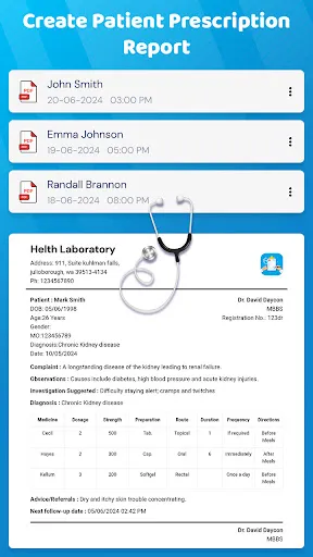 Скриншот 7 — Medical Report & Rx Maker