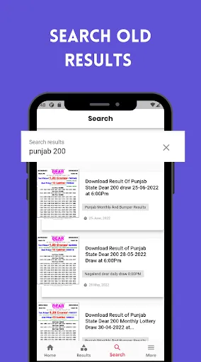 Скриншот 8 — Punjab Lottery Result App