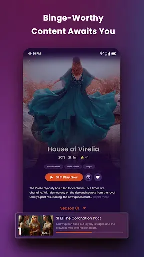 Скриншот 3 — Purple Lite Player for Mobile