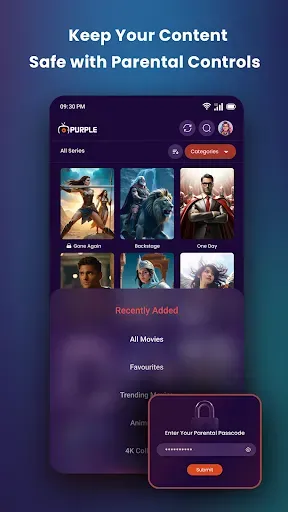 Скриншот 7 — Purple Lite Player for Mobile