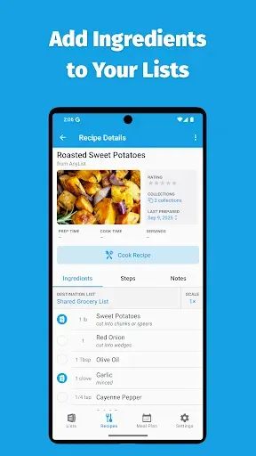 Скриншот 4 — AnyList: Grocery Shopping List